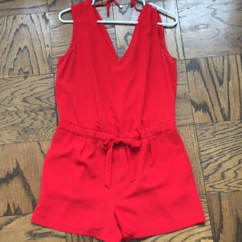 Red Zara Romper - Small